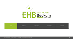 Desktop Screenshot of ehb-beckum.de